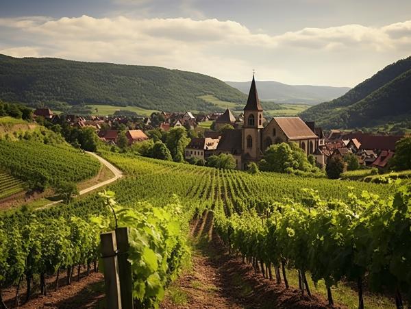 En Alsace, on maintient les techniques traditionnelles pour travailler la vigne